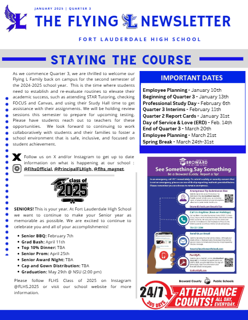  Quarter 3 Newsletter